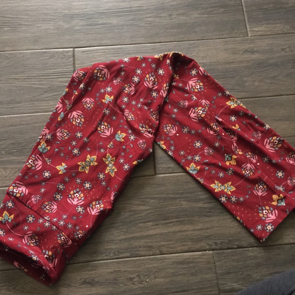 Floral lularoe leggings